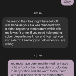 Carla Vista Sober Living - At 2:00 a.m. from the office manager very unprofessional