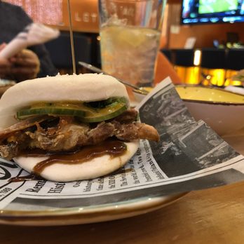 Dot Wo - Special of the evening: soft shelled crab steam bun. De-lish! November 2018. - Chinese Near Me - Oklahoma City, Oklahoma
