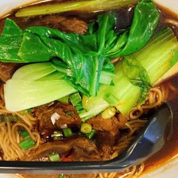 Braised beef noodle soup!