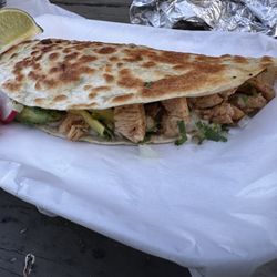 Chicken quesadillas