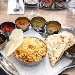 Chicken Thali