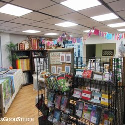 Miss Good Stitch - Interior of the fabric shop