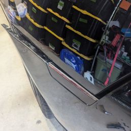 This is before (plastic piece seemed to break internally, not Westside's fault)