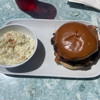 Salem Street Pub - My wife said this would never sell burger and coleslaw - American Near Me - Apex, North Carolina Salem Street Pub - My wife said this would never sell burger and coleslaw - American Near Me - Apex, North Carolina