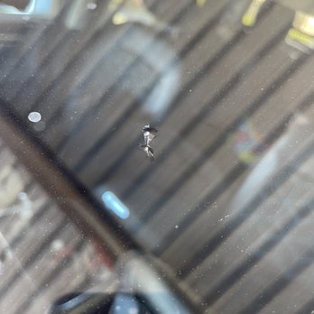 Best quality windshield repair - Actual crack. - Auto Glass Services Near Me