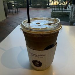 Iced cookie butter macchiato Iced cookie butter macchiato