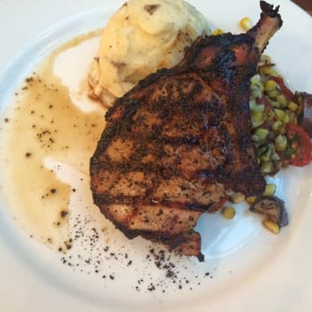 Kona Cafe - Pork chop with corn mix (so yummy) and potatoes - Sushi Bars Near Me - Lake Buena Vista, Florida Kona Cafe - Pork chop with corn mix (so yummy) and potatoes - Sushi Bars Near Me - Lake Buena Vista, Florida