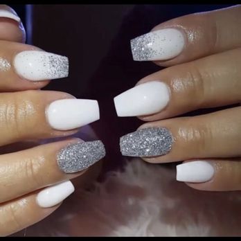 Painted Nails and Spa - What I had wanted done, the exact picture I showed them. - Nail Salons Near Me - San Ramon, California