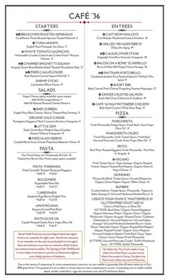 Menu photo 8 Café 36 Kalamazoo, MI Menu photo 8 Café 36 Kalamazoo, MI