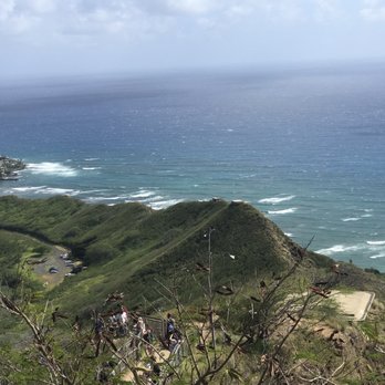 Diamond Head State Monument - From the summit - Parks Near Me - Honolulu, Hawaii