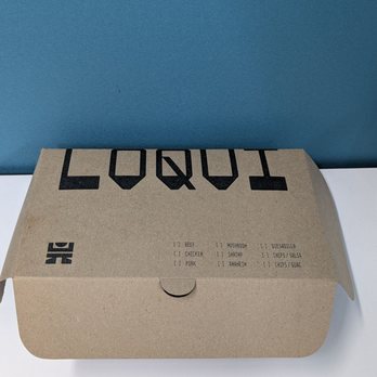Loqui - Packaging was nice - Tacos Near Me - Los Angeles, California