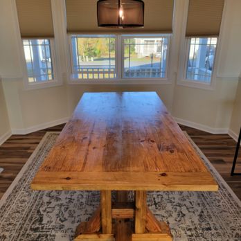 Cardinal State Home Improvements - Dining room table build - Handyman Near Me Cardinal State Home Improvements - Dining room table build - Handyman Near Me