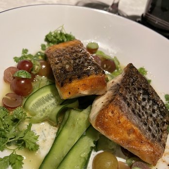 Violet Bistro - Sea bass - French Near Me - Los Angeles, California Violet Bistro - Sea bass - French Near Me - Los Angeles, California