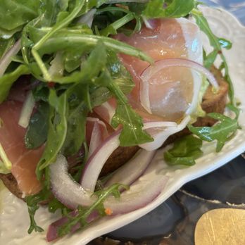 Glimmer Cafe - Prosciutto avocado toast. Delicious! - Cafes Near Me - Delray Beach, Florida