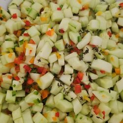 Jenni mac's winey snacks - Cucumber salsa