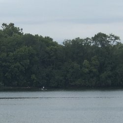 Lake Chaminwood - Person in boat fishing