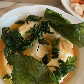 Leuca - Sheeps Milk Ricotta with Hot Honey & Garlic - Italian Near Me - Brooklyn, New York