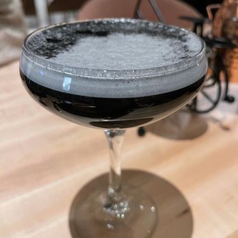 Shosha - Charcoal cocktail - Indian Near Me - Sunnyvale, California Shosha - Charcoal cocktail - Indian Near Me - Sunnyvale, California