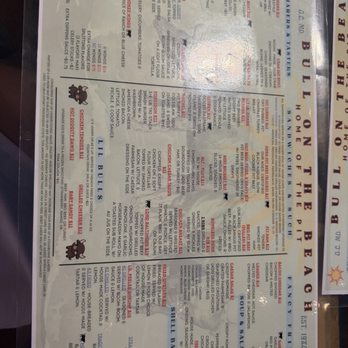 Bull on the Beach - Menu - Seafood Near Me - Ocean City, Maryland Bull on the Beach - Menu - Seafood Near Me - Ocean City, Maryland