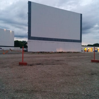 Skyview Drive In - Screen 1 and 2 and concession stand/restrooms on right - Drive-In Theater Near Me - Belleville, Illinois Skyview Drive In - Screen 1 and 2 and concession stand/restrooms on right - Drive-In Theater Near Me - Belleville, Illinois