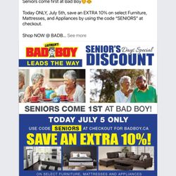 Lastman's Bad Boy - Seniors First what a false statement Bad Boy posted on Facebook