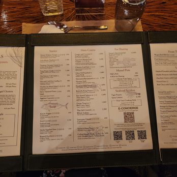 Sirena - Menu - Seafood Near Me - Malay, AKL