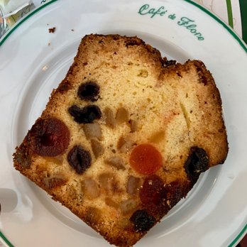 Café de Flore - classic fruit cake - Cafes Near Me - Paris, 75 Café de Flore - classic fruit cake - Cafes Near Me - Paris, 75