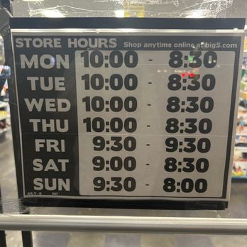 BIG 5 SPORTING GOODS - Updated January 2025 - 15 Reviews - 5420 SE 