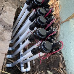 Sprinkler Techs - Another picture of valve install