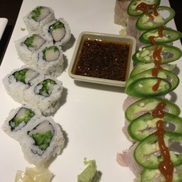 Left: Jalapeño White Tuna Right: Crazy Yellowtail Left: Jalapeño White Tuna Right: Crazy Yellowtail