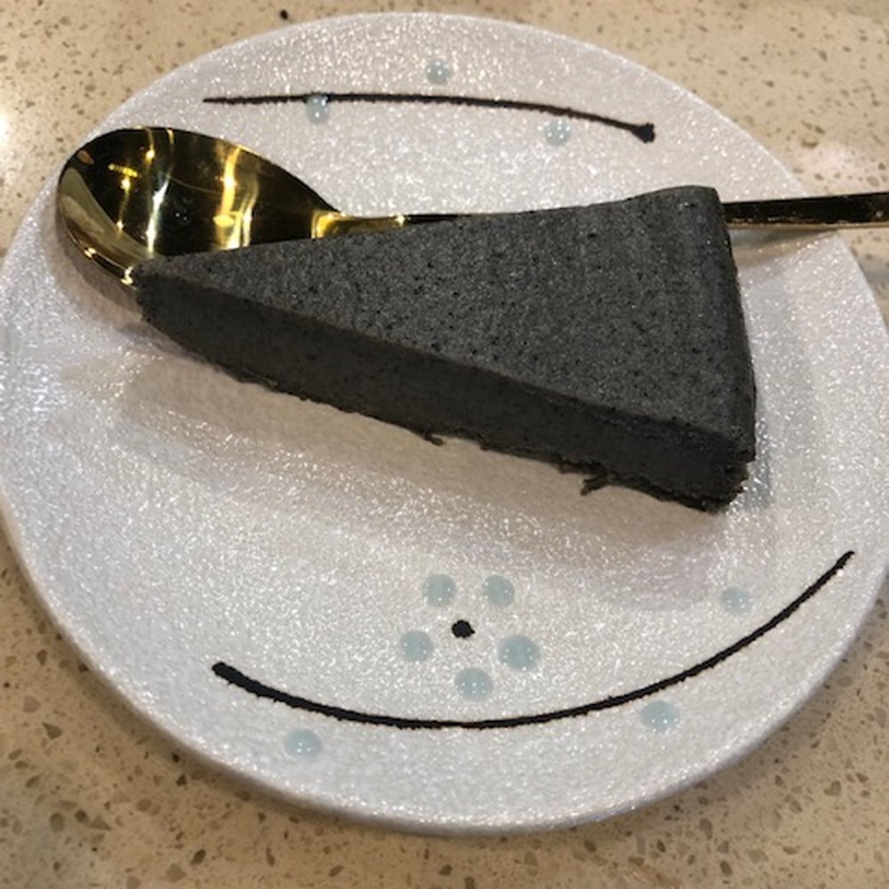 Hashi Gawa - Black Sesame Cheese Cake - YUM! - Japanese Near Me - Alameda, California