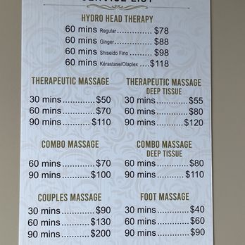 Elite Massage | Foot & Head Spa - Service List - Massage Therapy Near Me - Chicago, Illinois Elite Massage | Foot & Head Spa - Service List - Massage Therapy Near Me - Chicago, Illinois
