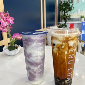 Feng Cha Teahouse - Dirty Boba creme brûlée - Bubble Tea Near Me - Costa Mesa, California Feng Cha Teahouse - Dirty Boba creme brûlée - Bubble Tea Near Me - Costa Mesa, California