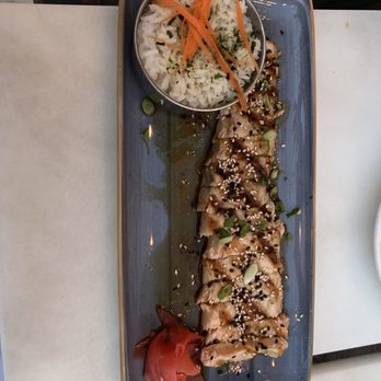 Crazy About You - Seared Toro Salmon - Mediterranean Near Me - Miami, Florida Crazy About You - Seared Toro Salmon - Mediterranean Near Me - Miami, Florida