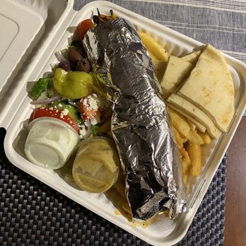 Spiro's Mediterranean Cuisine - Chicken Kabob Platter - Mediterranean Near Me - Coronado, California