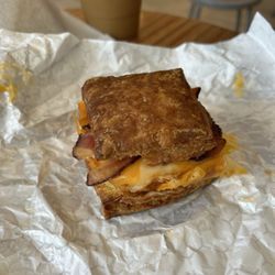 Supernatural Coffee - Get the biscuit breakfast sandwich!