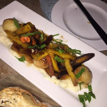 Ottava Via - Carrot app with a cauliflower purée - Pizza Near Me - Detroit, Michigan