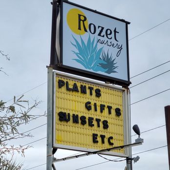 Rozet Nursery - If you blink, you may miss it, but what a hidden little treasure! - Nurseries & Gardening Near Me - Tucson, Arizona