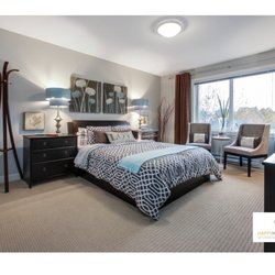 Happy Home Design - Main Street Townhouse: Seaside Inspired Master Bedroom
