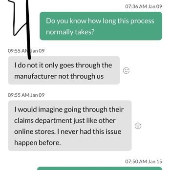 Sam's Sofa & Mattress - Offer up messages showing my attempts to get it resolved and being left on "seen" - Furniture Stores Near Me - North Highlands, California Sam's Sofa & Mattress - Offer up messages showing my attempts to get it resolved and being left on "seen" - Furniture Stores Near Me - North Highlands, California