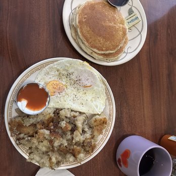 Short Stack Eatery - Trio: Short stack, eggs, potatoes - Breakfast & Brunch Near Me - Madison, Wisconsin Short Stack Eatery - Trio: Short stack, eggs, potatoes - Breakfast & Brunch Near Me - Madison, Wisconsin