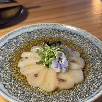 Drunken Monk - scallop carpaccio - Izakaya Near Me - Menlo Park, California Drunken Monk - scallop carpaccio - Izakaya Near Me - Menlo Park, California