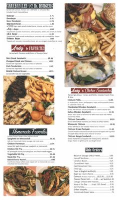 Menu photo 6 Andy's Cafe Des Plaines, IL