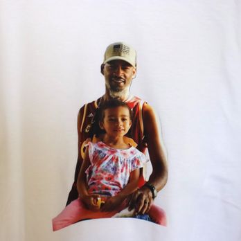 Breeze Tees - Custom print of Dad and his daughter, heat pressed onto white shirt. Direct to film printing. - Screen Printing/T-Shirt Printing Near Me - Austin, Texas Breeze Tees - Custom print of Dad and his daughter, heat pressed onto white shirt. Direct to film printing. - Screen Printing/T-Shirt Printing Near Me - Austin, Texas