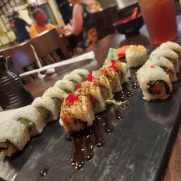 Side view of those gorgeous rolls Side view of those gorgeous rolls