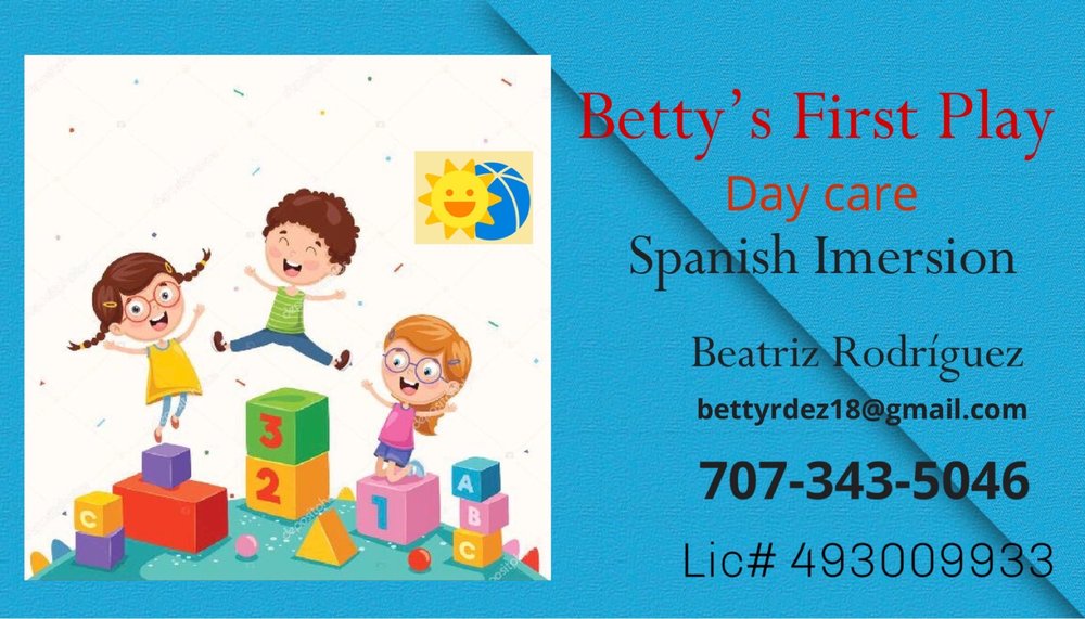 Betty’s First play Daycare - childcare center in Santa Rosa, CA