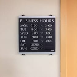 Consulate General of Peru - Hours Posted