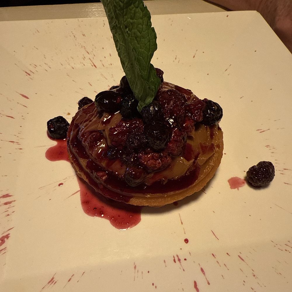 Churro con moras Churro con moras