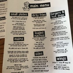 Tiny Rebel Brewing Company - The menu