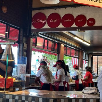 Gianni's Pizza - BUSY BUSY! Making the dough - Italian Near Me - Monterey, California
